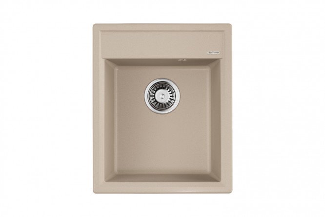 Inset sink OMOIKIRI Daisen 42-SA 4993607, beige 42x51x19.5 cm