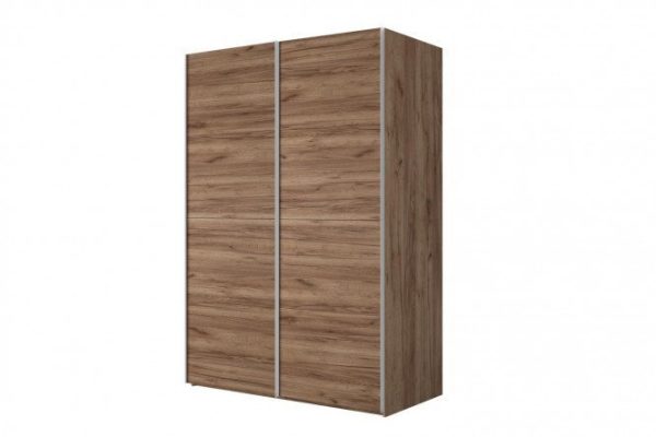 Sliding wardrobe 2-door Comet 160x220 cm kraft oak tobacco