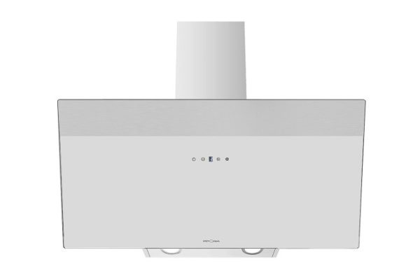 Hood KRONAsteel Kristen A 900 KRHD268 WHITE S color white, stainless steel, 89.5x63.2x38.5 cm