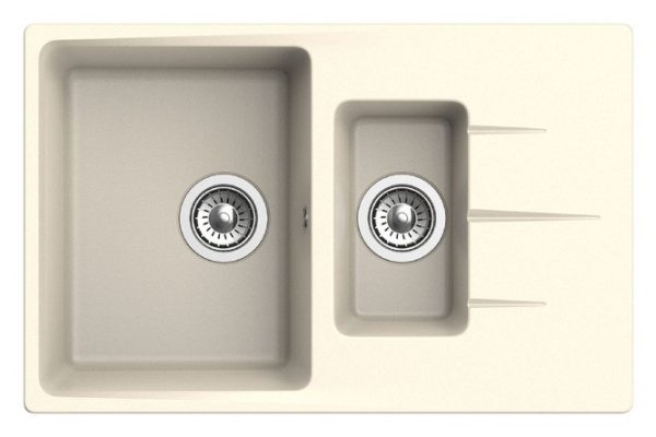 EWIGSTEIN Gerd EW-G-60KF mortise sink with drainer 78x50x19 cm