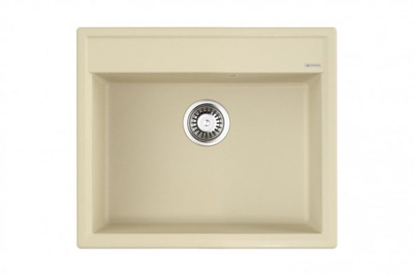 Inset sink OMOIKIRI Daisen 60-BE 4993616, vanilla 60x51x19.5 cm