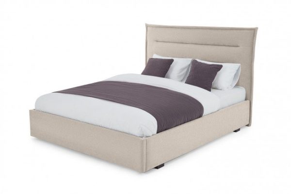 Bed with lifting mechanism Stella color beige 140x200 cm