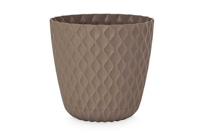 Flower pot Wave 20.5x19.5 cm, 4.7 l