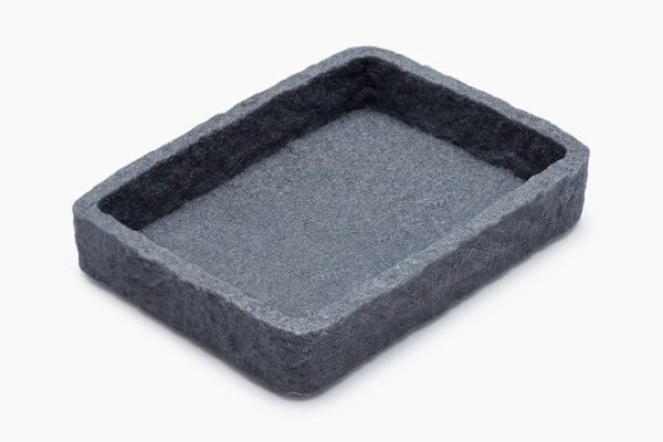 Soap dish Stone Black Polyresin