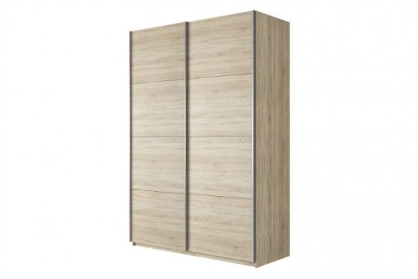 Sliding wardrobe 2-door Cors 140x230 cm, Sonoma