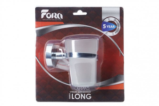 Wall-mounted glass with Long holder