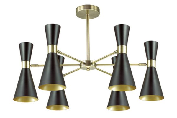 Chandelier LUMION Moderni Qiunn 18 sq.m., 75x44.5x75 cm, E14