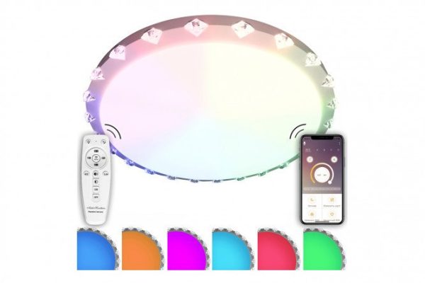 Ceiling lamp Natali Kovaltseva Led Lamps 50 cm 22 sq.m., LED, 50 cm