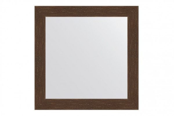 Wall mirror in a baguette frame EVOFORM mosaic antique copper 76x76 cm