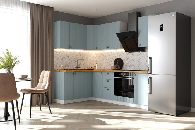 Modular kitchen set Michelle 2.41x1.51 m