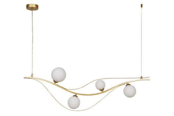 Hanging chandelier FAVOURITE Carina 1.3 sq.m., 100x135x12 cm