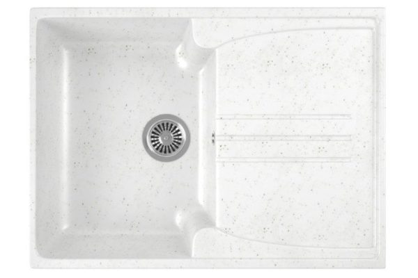 Inset sink with drainer GreenStone GRS-40S 331 50x68x17 cm