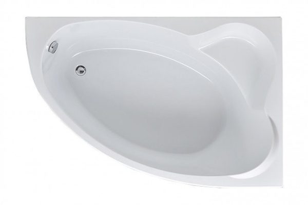 Bathtub AQUANET Mayorca 150x100 cm Left