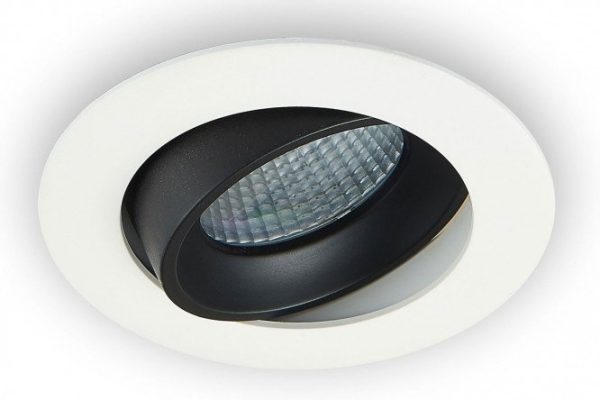 Recessed lamp CITILUX Alpha 3 sq.m, 9x6x9 cm, LED