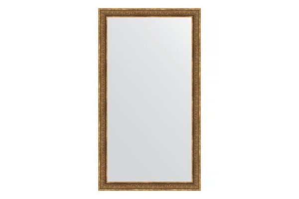 Floor mirror in a baguette frame EVOFORM BY 6035 bronze monogram 114x204 cm