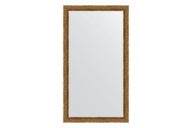 Floor mirror in a baguette frame EVOFORM BY 6035 bronze monogram 114x204 cm