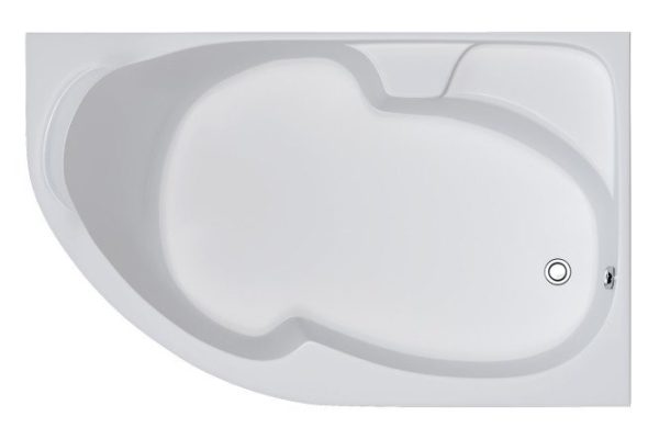 Bathtub 1Marka Diana R, white 160x100 cm