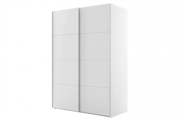 Sliding wardrobe 2-door Comet 180x240 cm white snow
