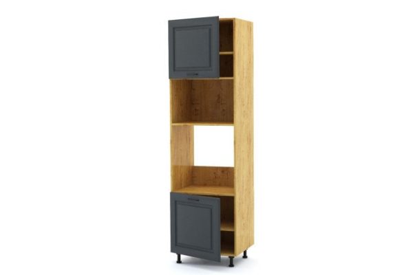 Marengo facade for cabinet-case for oven with microwave 59.6x53.6 cm, Marengo color