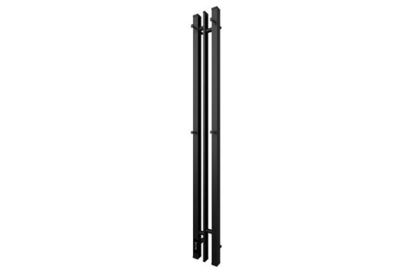 Electric heated towel rail POINT Freya P2, black PN20712B 13x120x10.5 cm