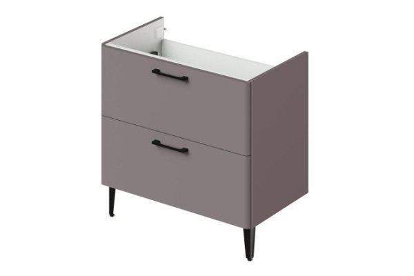 Floor-standing sink cabinet Nais 2.0 78.9 cm, frame color amaretti, facade amaretti