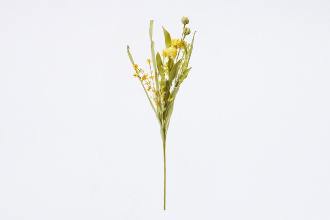 Artificial flower Dandelion field 6x4 cm