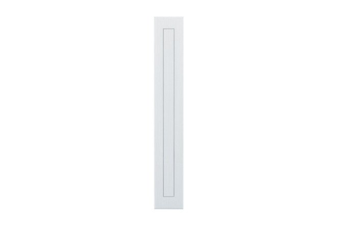 Bella cabinet front 14.6x95.6 cm, white wood color