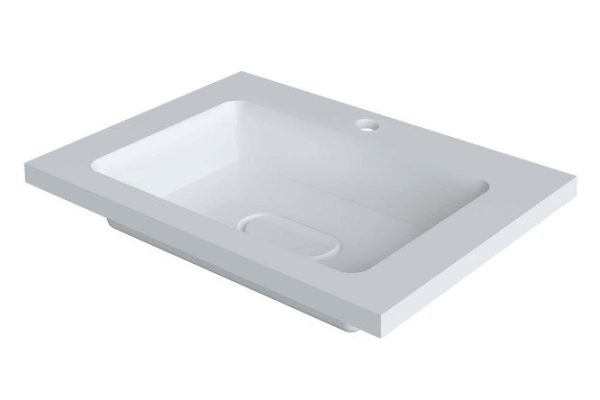 Bathroom sink Modul 2911020339 Semi-built-in, 65x13.3x45 cm
