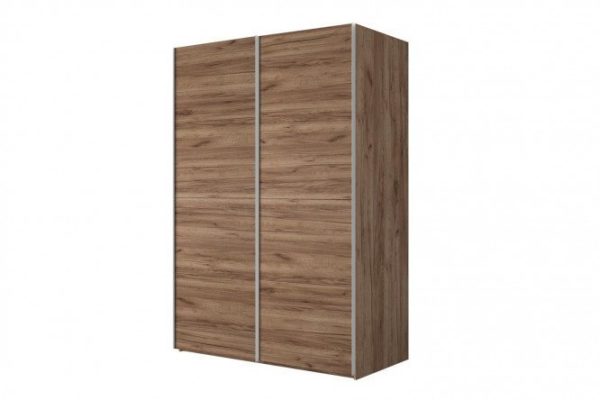 Sliding wardrobe 2-door Comet 180x220 cm kraft oak tobacco