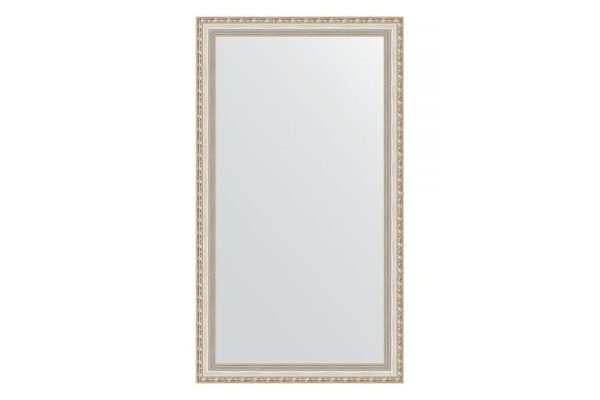Wall mirror in a baguette frame EVOFORM Versailles silver 55x105 cm