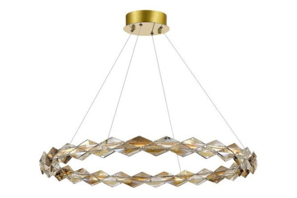 Hanging chandelier ST LUCE Diamanta 11 sq.m., LED, 80 cm