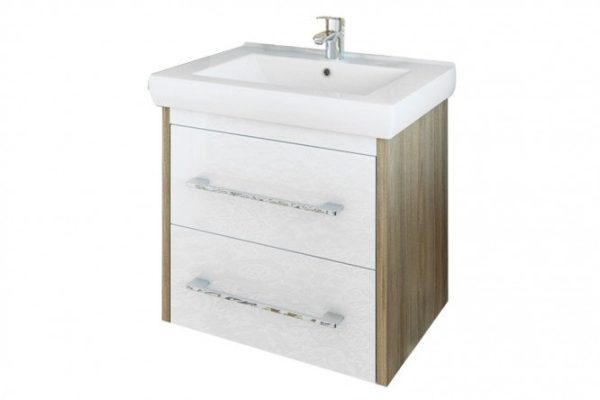 Wall-mounted sink cabinet Sanflor Largo 56.2 cm