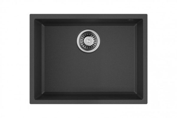 Inset sink OMOIKIRI Tedori 54-U-BL 4993988, black 55x42x20 cm