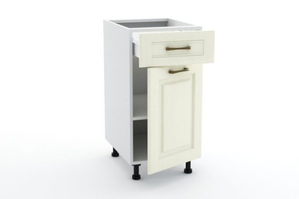 Set of fronts for Bella cabinet, vanilla color