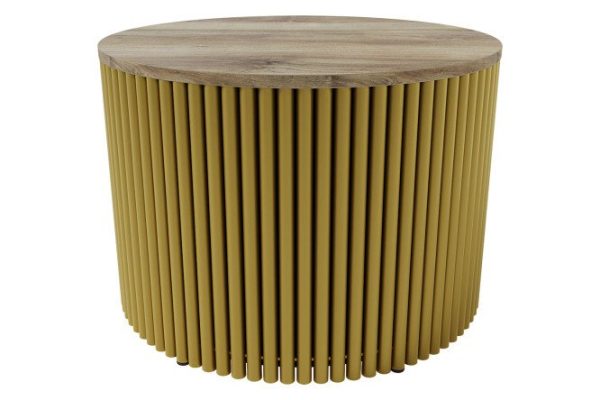 GENGLASS Trubis table with tubular base