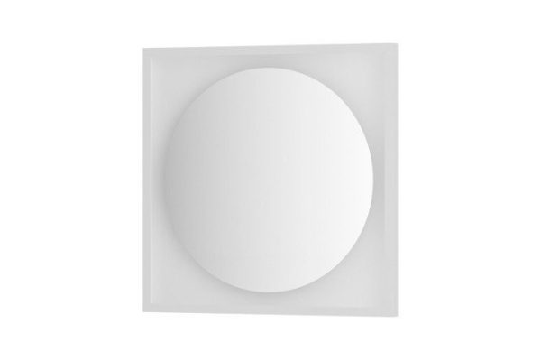 Mirror with LED lighting DEFESTO Eclipse DF 2226 60x60x3.3 cm