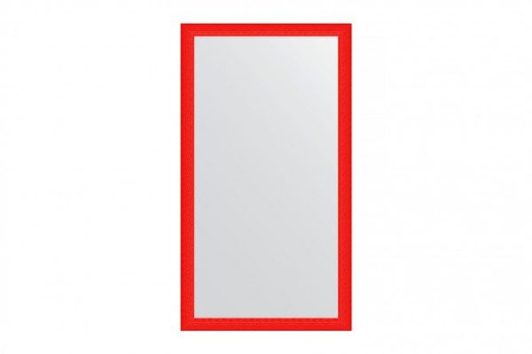 Floor mirror in a baguette frame EVOFORM BY 6038 red wave 112x201 cm