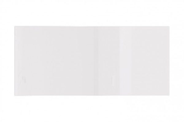 Front for wall cabinet with horizontal opening City 79.6x35.6 cm, white gloss color
