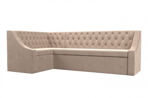 Kitchen corner sofa Liner with left corner, 202x88x132 cm