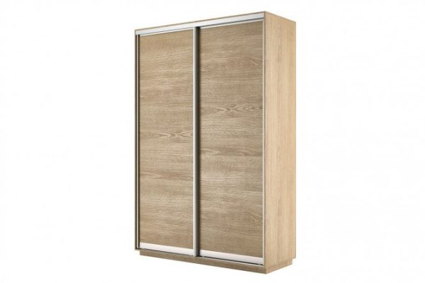 Sliding wardrobe 2-door Slide 120x220x45 cm, Sonoma
