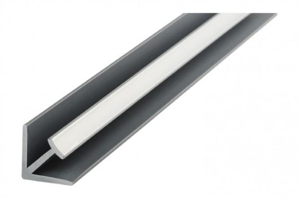 Corner profile-bar for wall panel PLASTIGY 0.4 cm