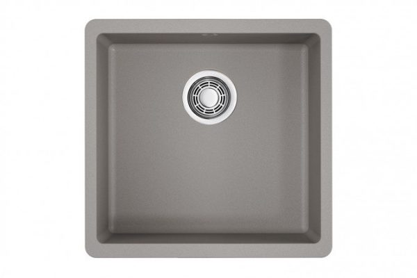 Inset sink OMOIKIRI Kata 44-U-GR 4993404, gray 44x42x20 cm