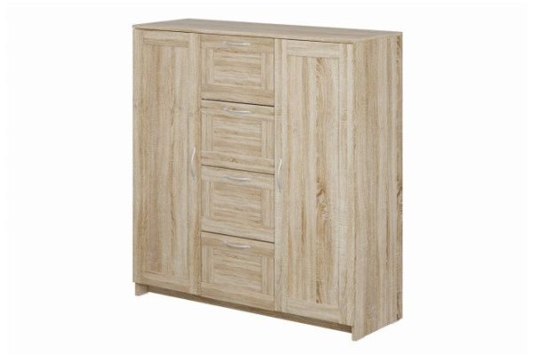 Cabinet Sirius 2 doors and 4 drawers