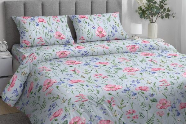 Bed linen set Lonna Calico 200x220 cm, Euro