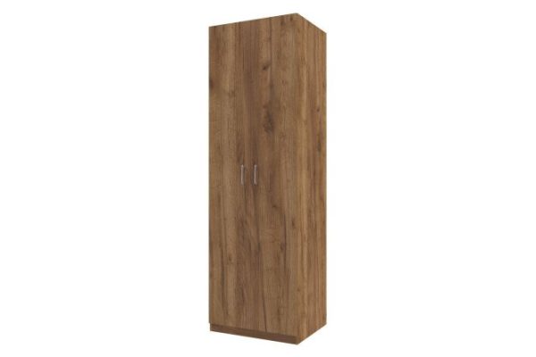 Wardrobe 2-door Oscar Line 75x236 cm oak tobacco Craft