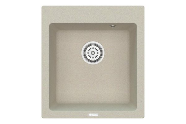 Kitchen sink POINT Moko 47 PN3006BG, light beige 46.5x51x21.5 cm