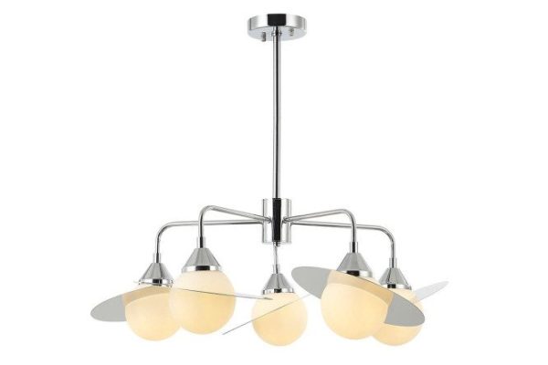 Chandelier on a rod STILFORT Saturn 14 sq.m., 75x64x75 cm, G9