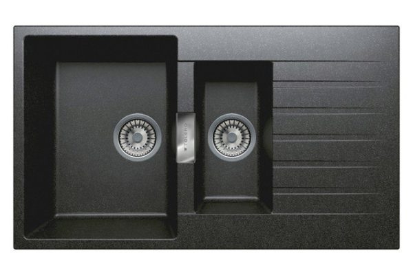 TOLERO Loft TL-860 943858 mortise sink with drainer 50x86x20 cm