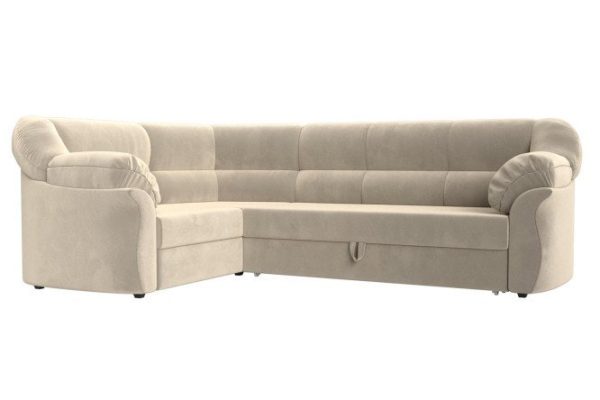 Corner sofa bed Caravel with left corner