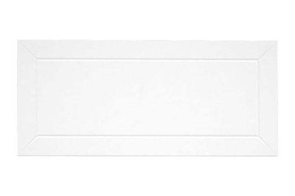 Front of a high Estelle drawer or cabinet with horizontal opening 59.6x35.6 cm, island silk color